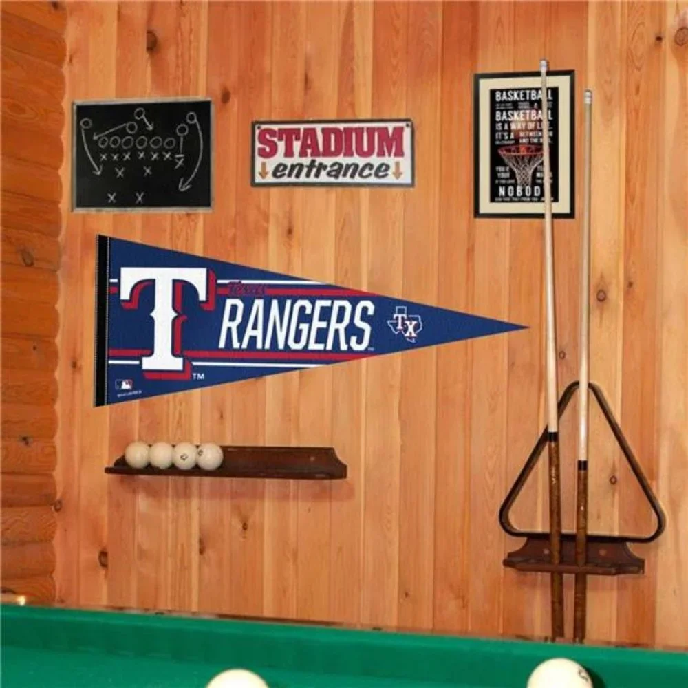 2023 Texas Rangers‎ World Series MLB Baseball Large Pennant